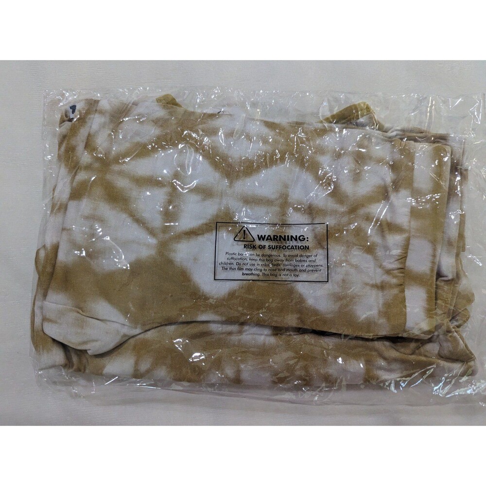 Kiki and Lulu Tie-dye Bamboo Yellow PJs, size 4T - Picture 4 of 4
